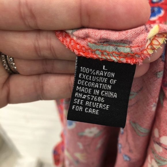 Louise Paris floral button front dress - Picture 3 of 6